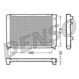 Chłodnica wody silnika DENSO DRM33032