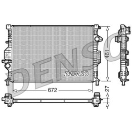 Chłodnica wody silnika DENSO DRM10069