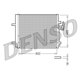 Skraplacz klimatyzacji DENSO DCN10016