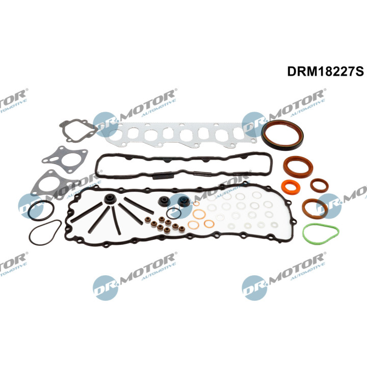 Kompletny zestaw uszczelek silnika Dr.Motor Automotive DRM18227S