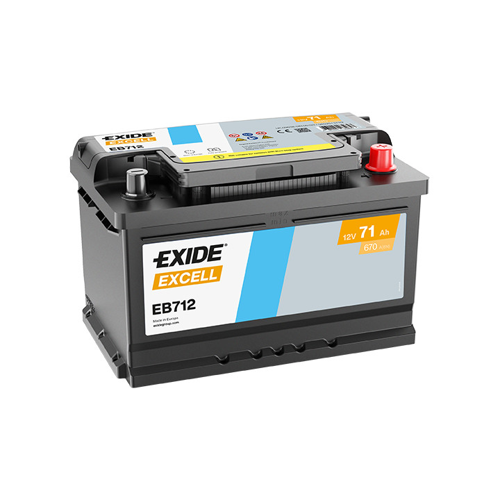 Akumulator EXIDE EB712