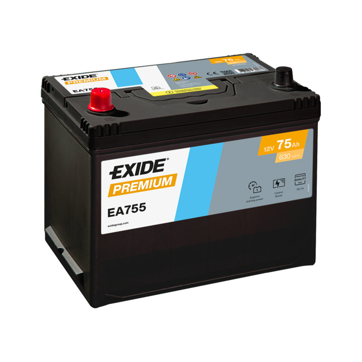 Akumulator EXIDE EA755