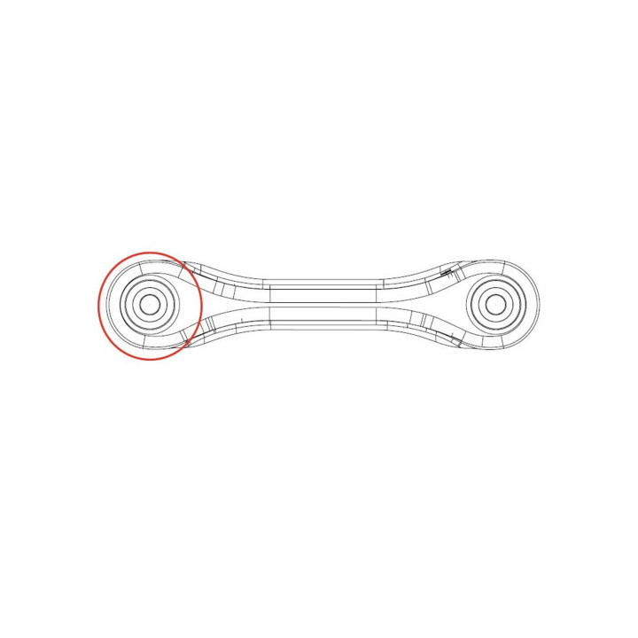 Tuleja Silentblock wahacza CTR GV0159