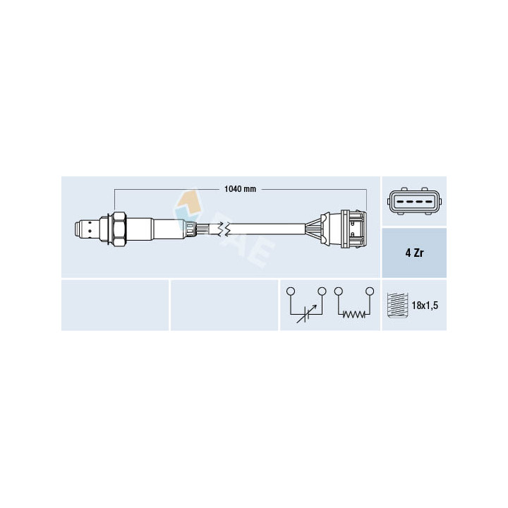 Sonda lambda FAE 77373
