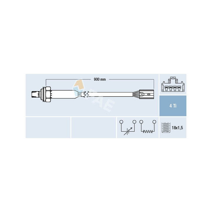 Sonda lambda FAE 77356