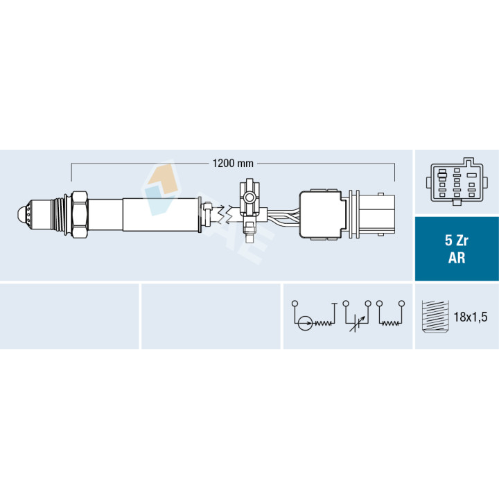 Sonda lambda FAE 75144