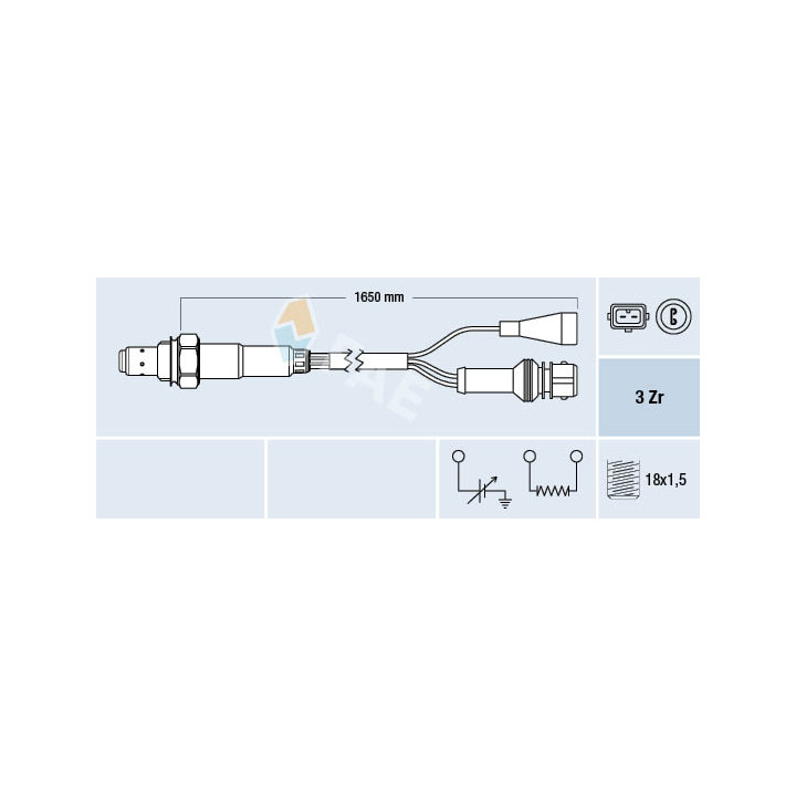 Sonda lambda FAE 77109