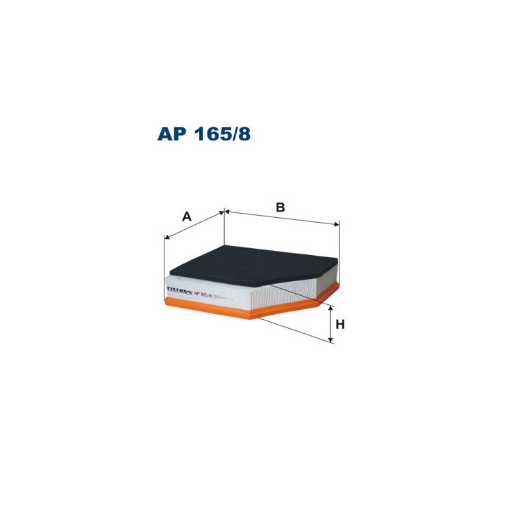 Filtr powietrza FILTRON AP 165/8