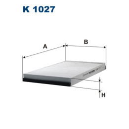 Filtr kabinowy FILTRON K 1027