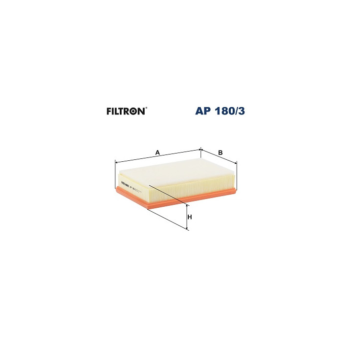 Filtr powietrza FILTRON AP 180/3
