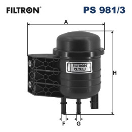 Filtr paliwa FILTRON PS 981/3