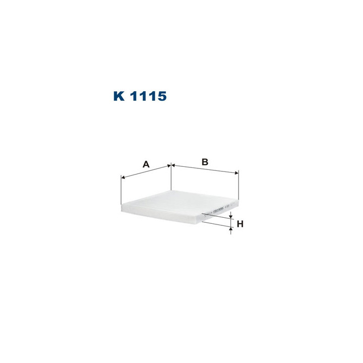 Filtr kabinowy FILTRON K 1115