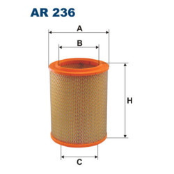 Filtr powietrza FILTRON AR 236