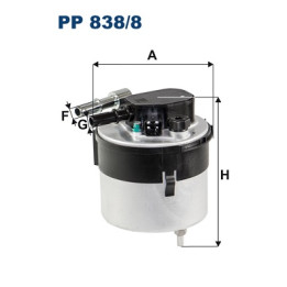 Filtr paliwa FILTRON PP 838/8