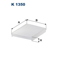 Filtr kabinowy FILTRON K 1350