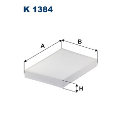 Filtr kabinowy FILTRON K 1384