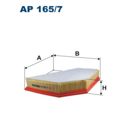 Filtr powietrza FILTRON AP 165/7