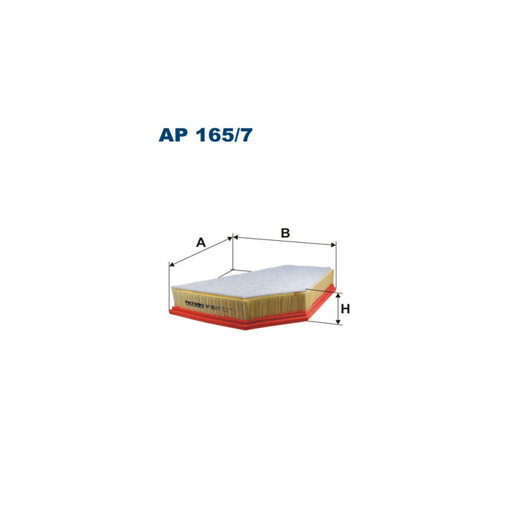 Filtr powietrza FILTRON AP 165/7