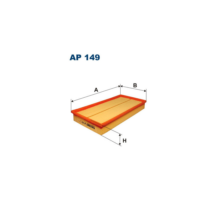Filtr powietrza FILTRON AP 149