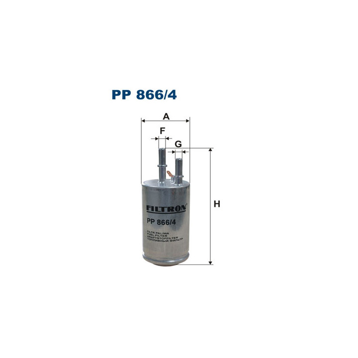 Filtr paliwa FILTRON PP 866/4