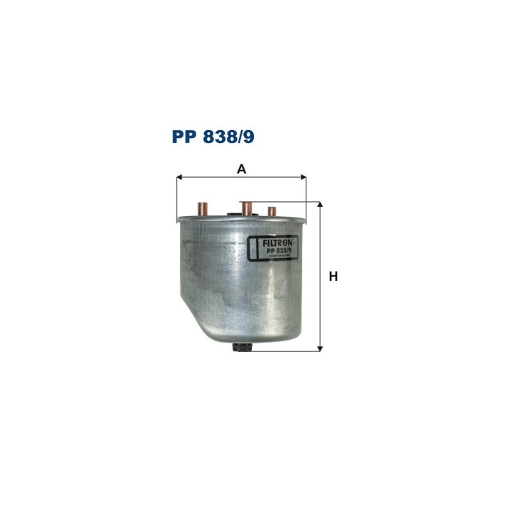 Filtr paliwa FILTRON PP 838/9