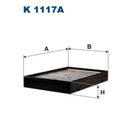 Filtr kabinowy FILTRON K 1117A