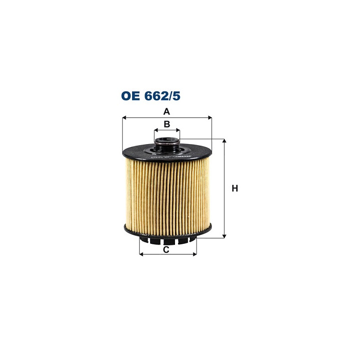 Filtr oleju FILTRON OE 662/5