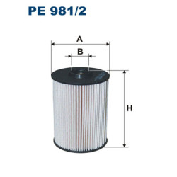 Filtr paliwa FILTRON PE 981/2