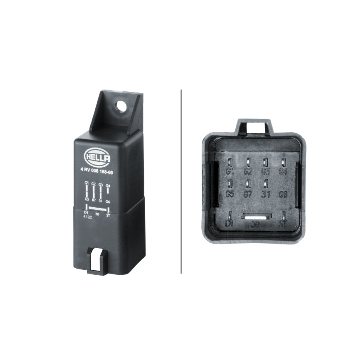 Sterownik świec żarowych HELLA 4RV 008 188-691