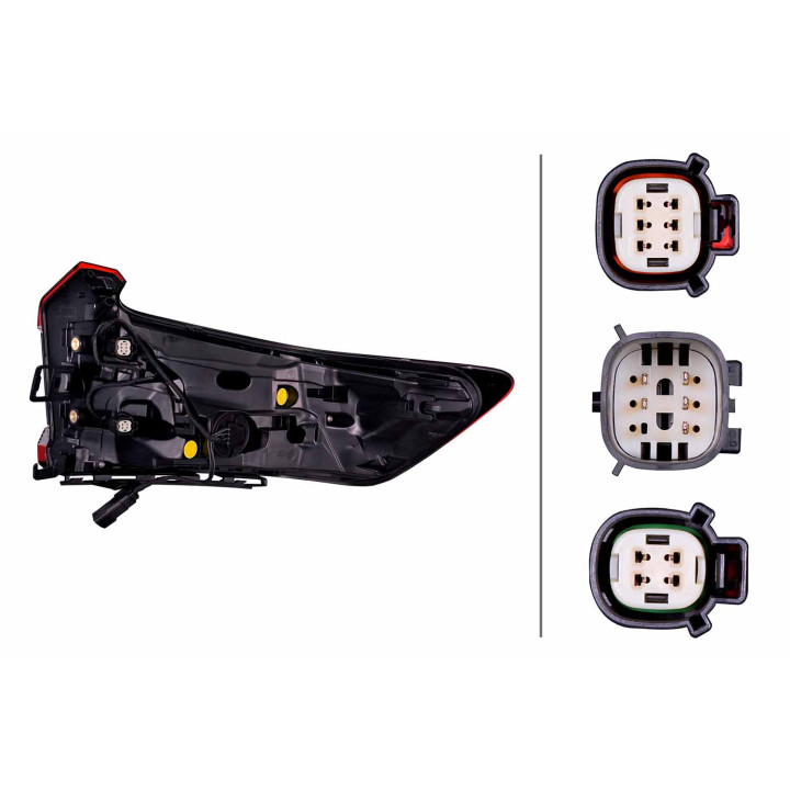 Lampa tylna zespolona HELLA 2SK 015 561-111