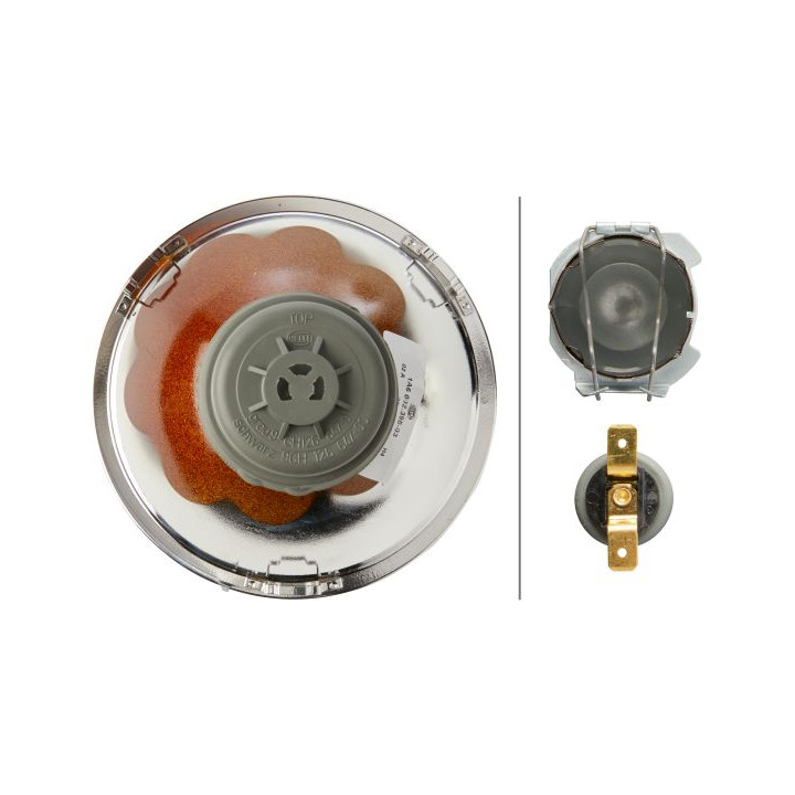 Zestaw, reflektor HELLA 1A6 002 395-031