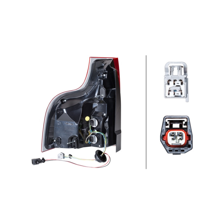 Lampa tylna zespolona HELLA 2SK 011 065-031