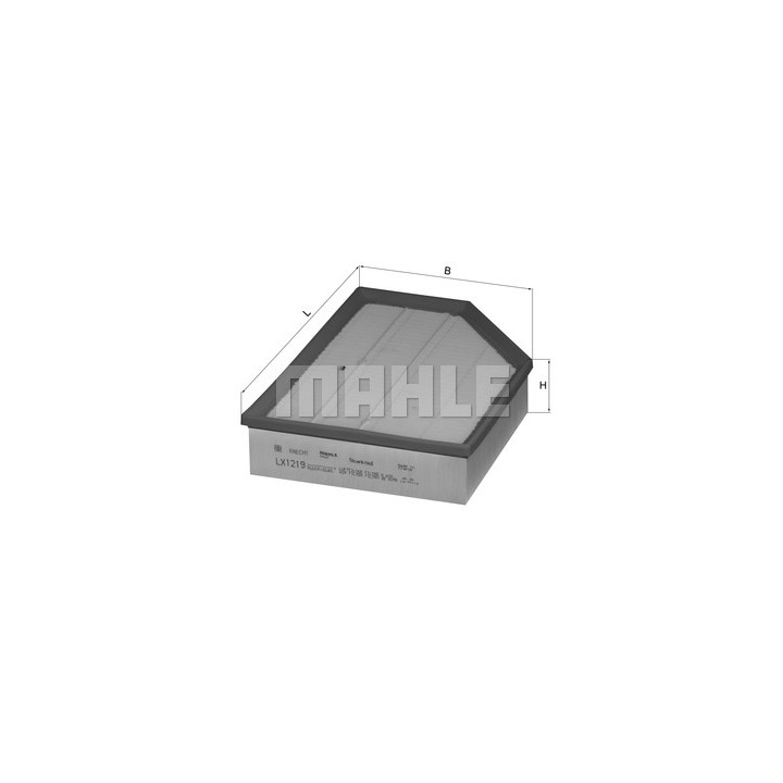Filtr powietrza KNECHT LX 1219