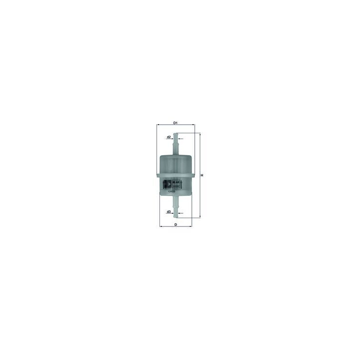 Filtr paliwa KNECHT KL 63 OF