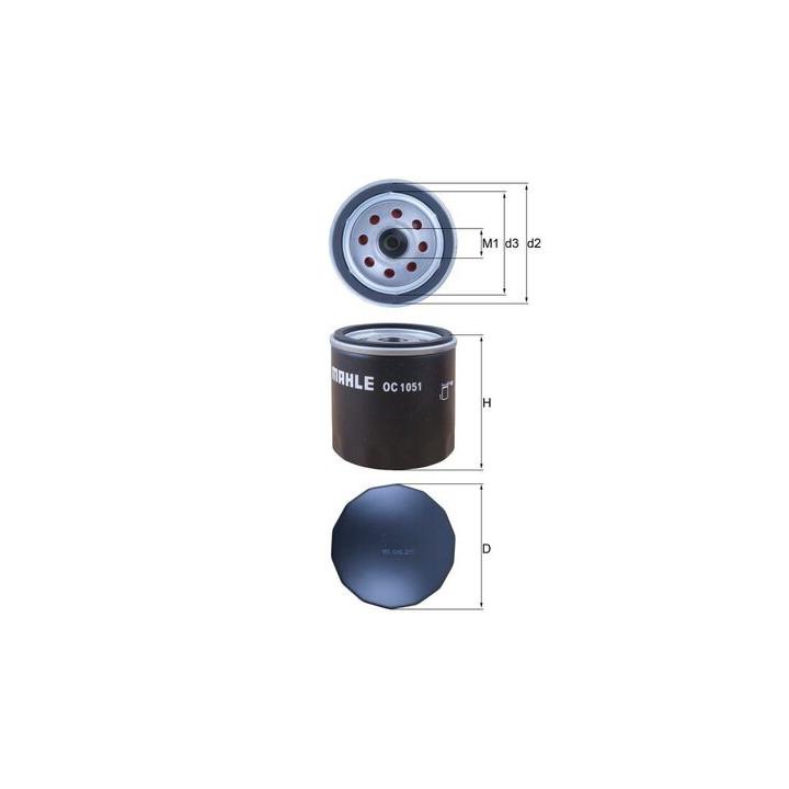 Filtr oleju KNECHT OC 1051