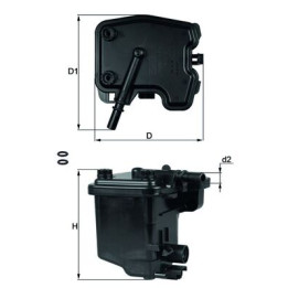 Filtr paliwa KNECHT KL 431D