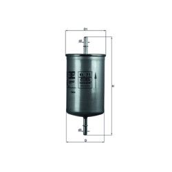 Filtr paliwa KNECHT KL 71