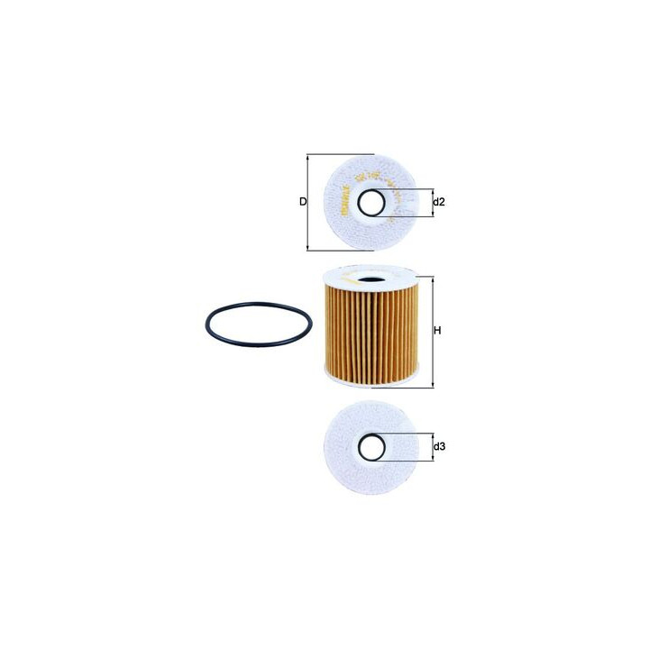 Filtr oleju KNECHT OX 149D