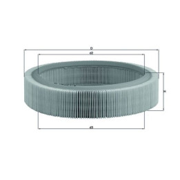 Filtr powietrza KNECHT LX 317