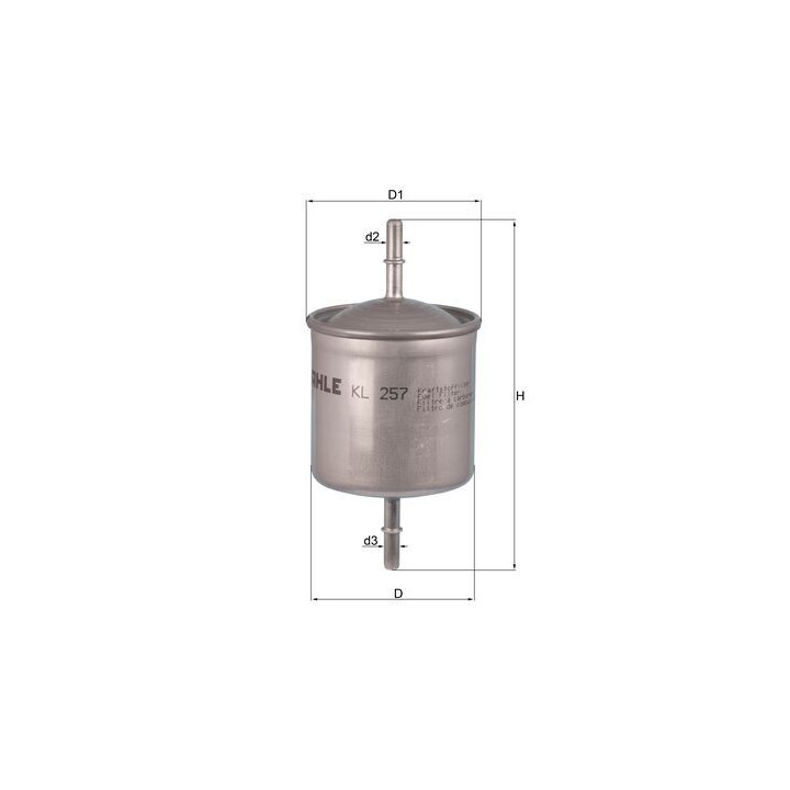 Filtr paliwa KNECHT KL 257