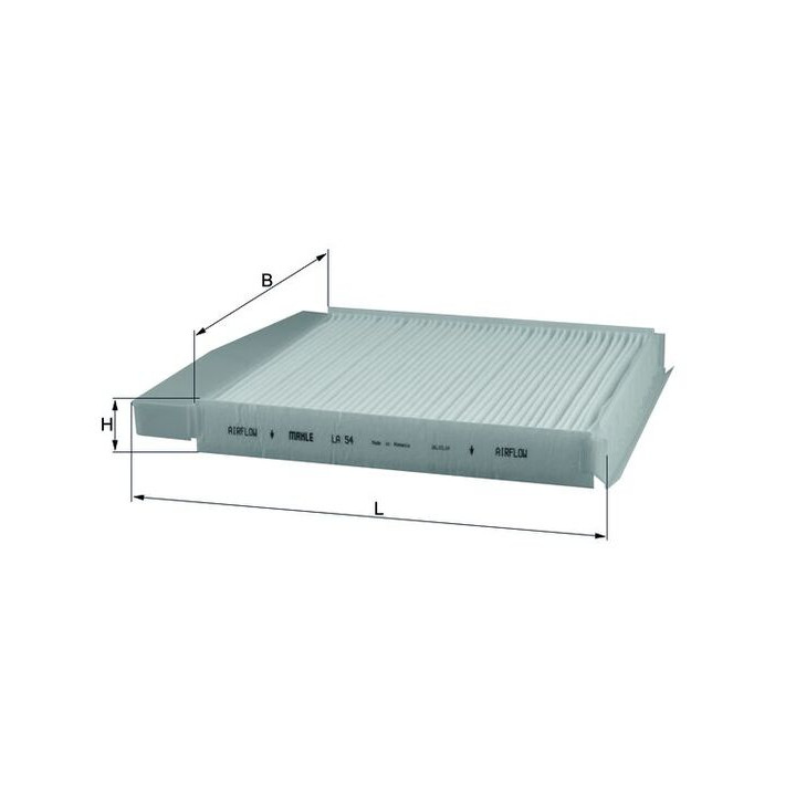 Filtr kabinowy KNECHT LA 54