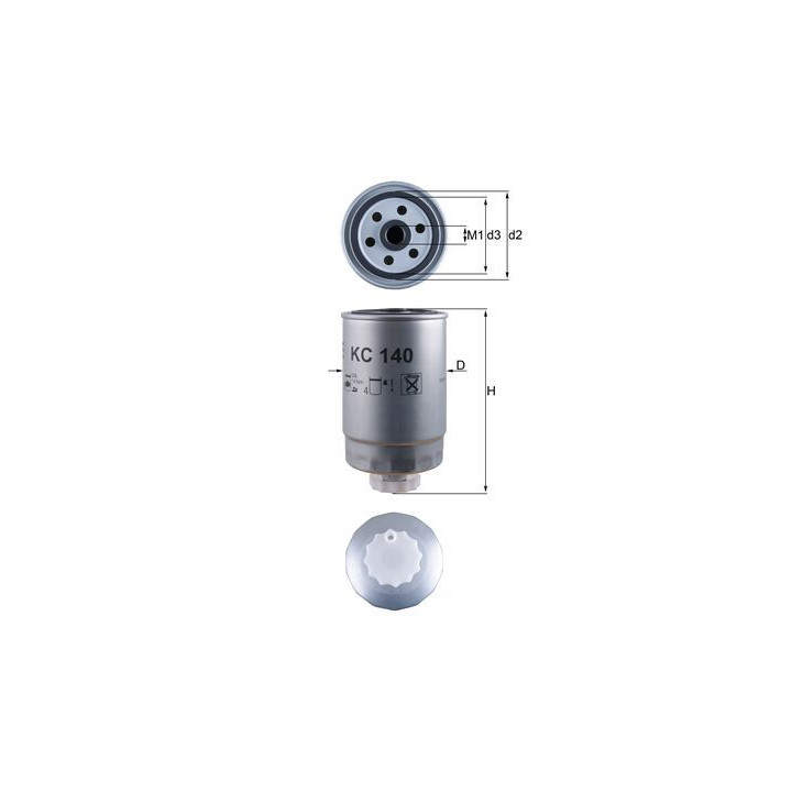 Filtr paliwa KNECHT KC 140