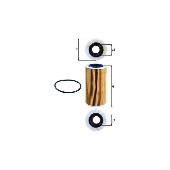 Filtr oleju KNECHT OX 370D