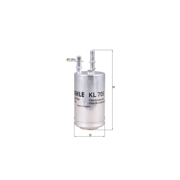Filtr paliwa KNECHT KL 705