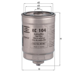 Filtr paliwa KNECHT KC 104