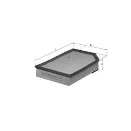 Filtr powietrza KNECHT LX 868
