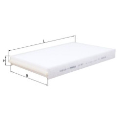 Filtr kabinowy KNECHT LA 387