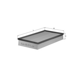 Filtr powietrza KNECHT LX 637