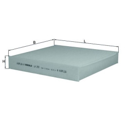 Filtr kabinowy KNECHT LA 293