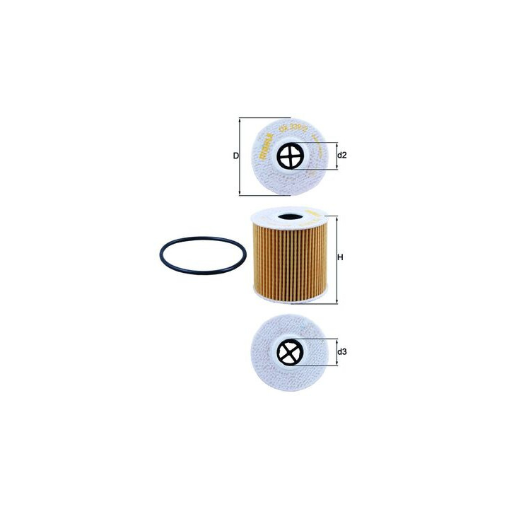 Filtr oleju KNECHT OX 339/2D